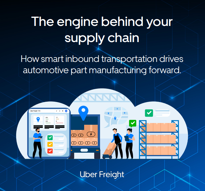 How smart inbound transportation drives automotive part manufacturing forward