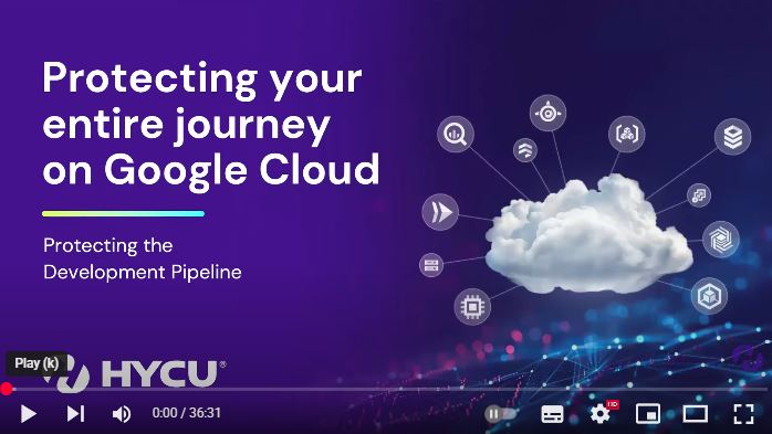 Protecting Your Entire Dev Journey on Google Cloud